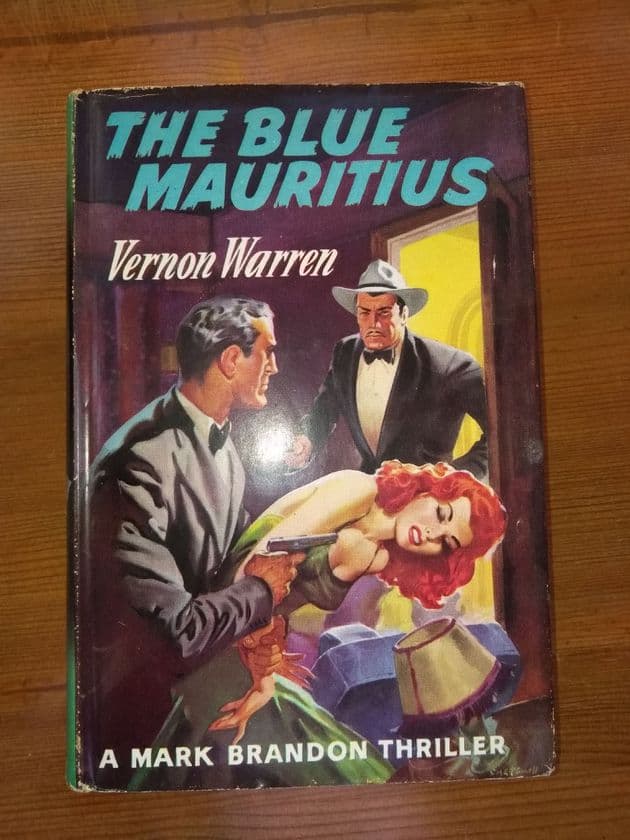 THE BLUE MAURITIUS (Hardback) by Vernon Warran
