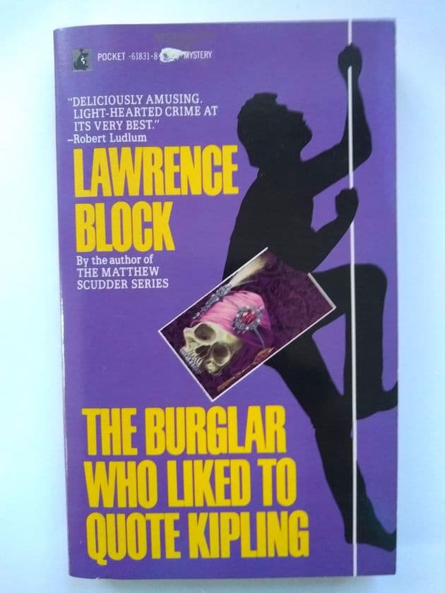 THE BURGLAR WHO LIKED TO QUOTE Kipling by Lawrence Block (Paperback)