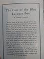 THE CASE OF THE BLUE LACQUER BOX by George F WORTS  (NO 41 )  (Paperback )