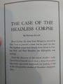 THE CASE OF THE HEADLESS CORPSE by Dennis ALLAN  (NO 19 )  (Paperback )