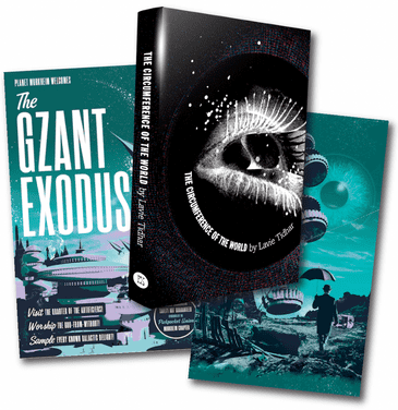 The Circumference of the World (Signed slipcase) by Lavie Tidhar (PC COPY)