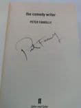 THE COMEDY WRITER BY PETER FARRELLY SIGNED, (PAPERBACK)