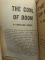 THE COWL OF DOOM by Edward Ronns (No.13)  (Paperback)