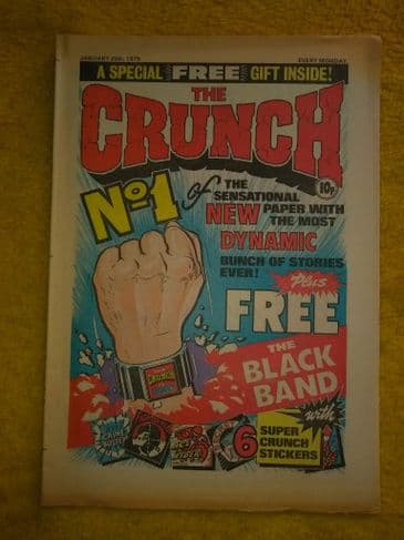 THE CRUNCH NO 1 JAN 20TH 1979 (No.FREE GIFT)