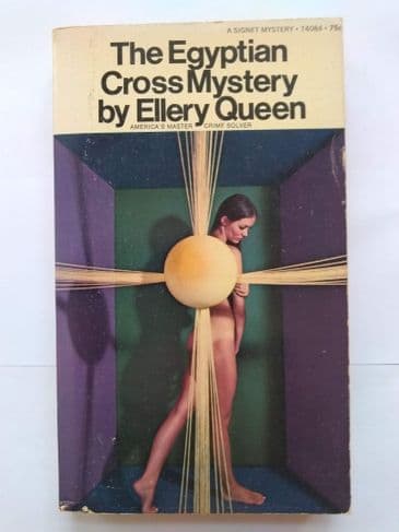 THE EGYPTIan CROSS MYSTERY by Ellery Queen (T-4084)  (Paperback)
