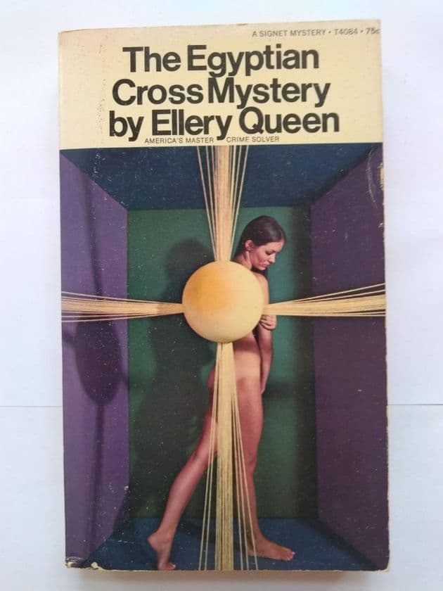 THE EGYPTIan CROSS MYSTERY by Ellery Queen (T-4084)  (Paperback)