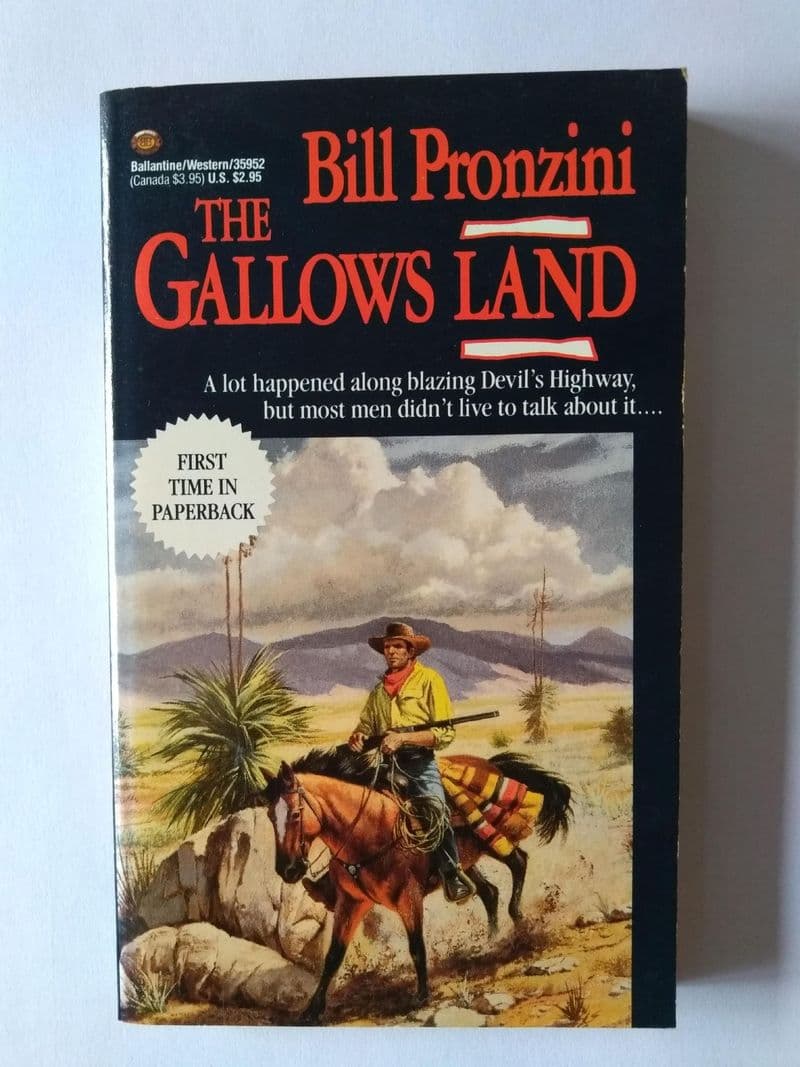 THE GALLOWS LAND BY BILL PRONZINI (PAPERBACK)