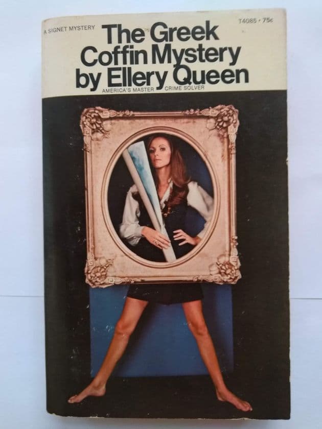 THE GREEK COFFIN MYSTERY by Ellery Queen (T-4085)  (Paperback)