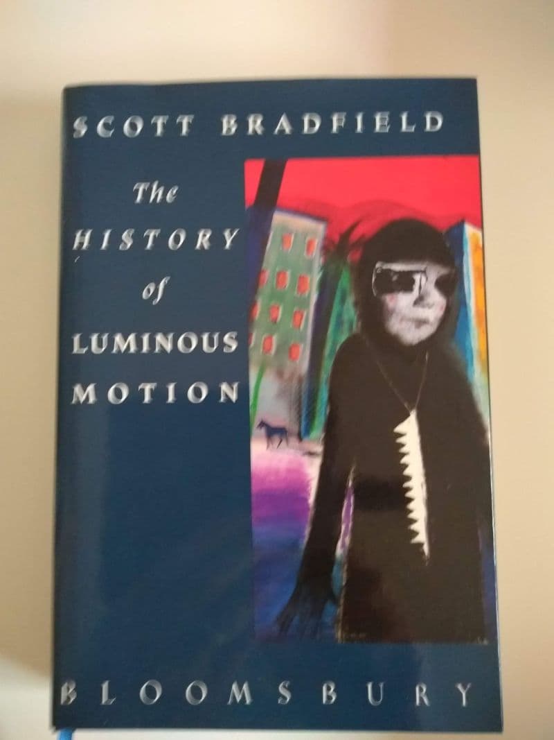 THE HISTORY OF LUMINOUS MOTION (HARDBACK) BY SCOTT BRADFIELD