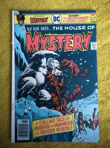 THE HOUSE OF MYSTERY NO 246 1976
