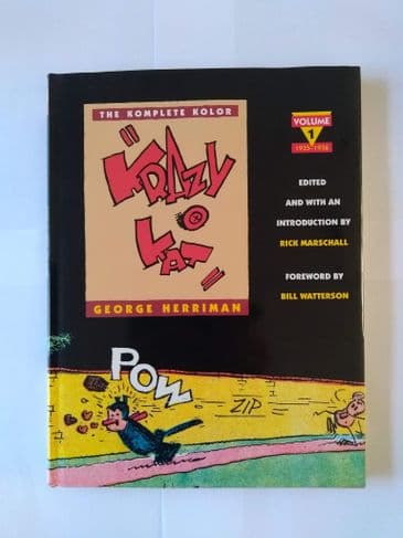 THE KOMPLETE COLOUR "KRAZY KAT" VOL 1 1935-36 edited by Rick Marschall (Hardcover)