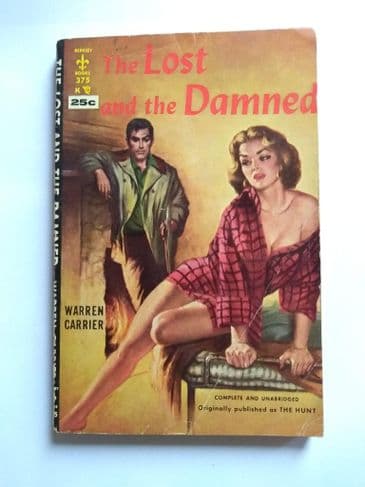 THE LOST & THE DAMNED by Warran Carrier (No.375)  (Paperback)