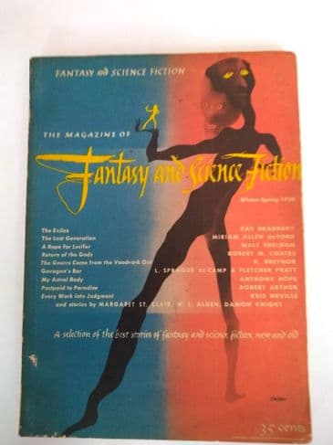 THE MAGAZINE OF FANTASY & SCIENCE FICTION (VOL 1 NO 2) (WINTER/SPRING 1950) (Paperback)
