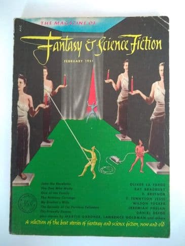 THE MAGAZINE OF FANTASY & SCIENCE FICTION (VOL 2 NO 1) ( FEB 1951) (Paperback)