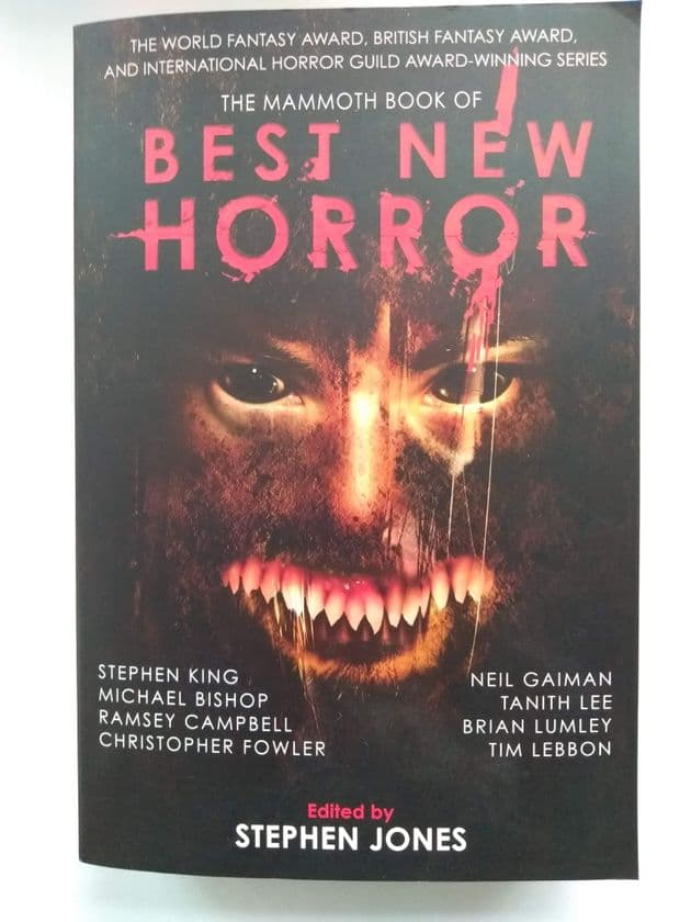 THE MAMMOTH BOOK OF BEST NEW HORROR Edited by S Jones (Signed (Paperback)