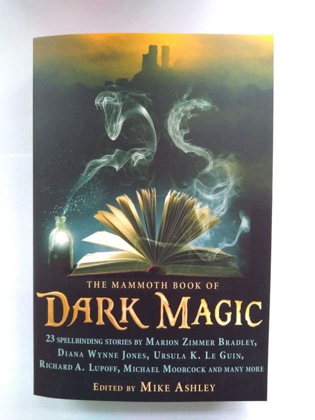 THE MAMMOTH BOOK OF DARK MAGIC Edited by Mike Ashley  (Signed (Paperback)