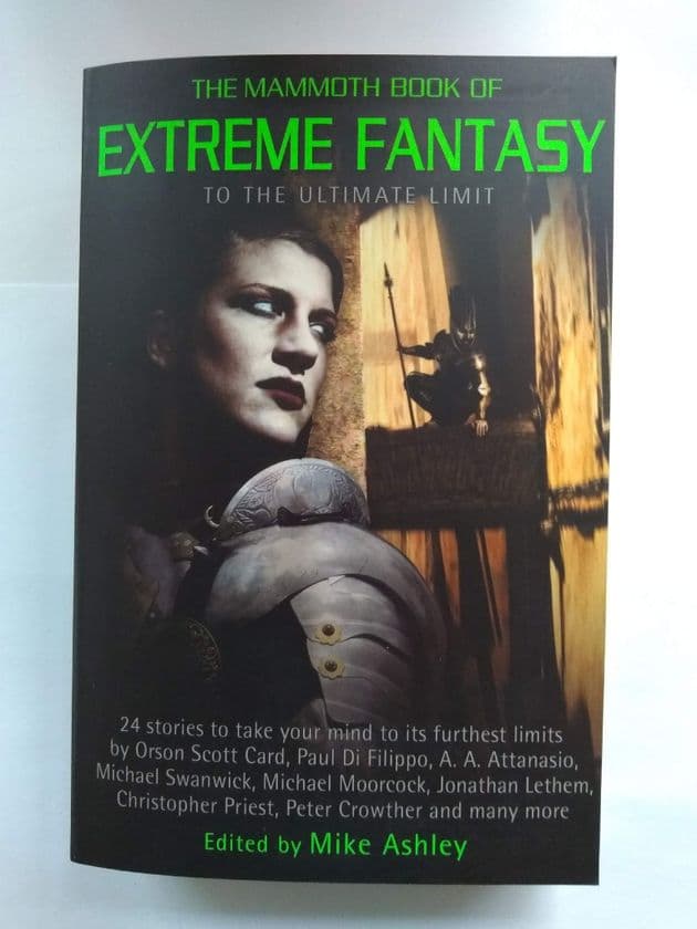 THE MAMMOTH BOOK OF EXTREME FANTASY Edited by M Ashley   (Signed Paperback)