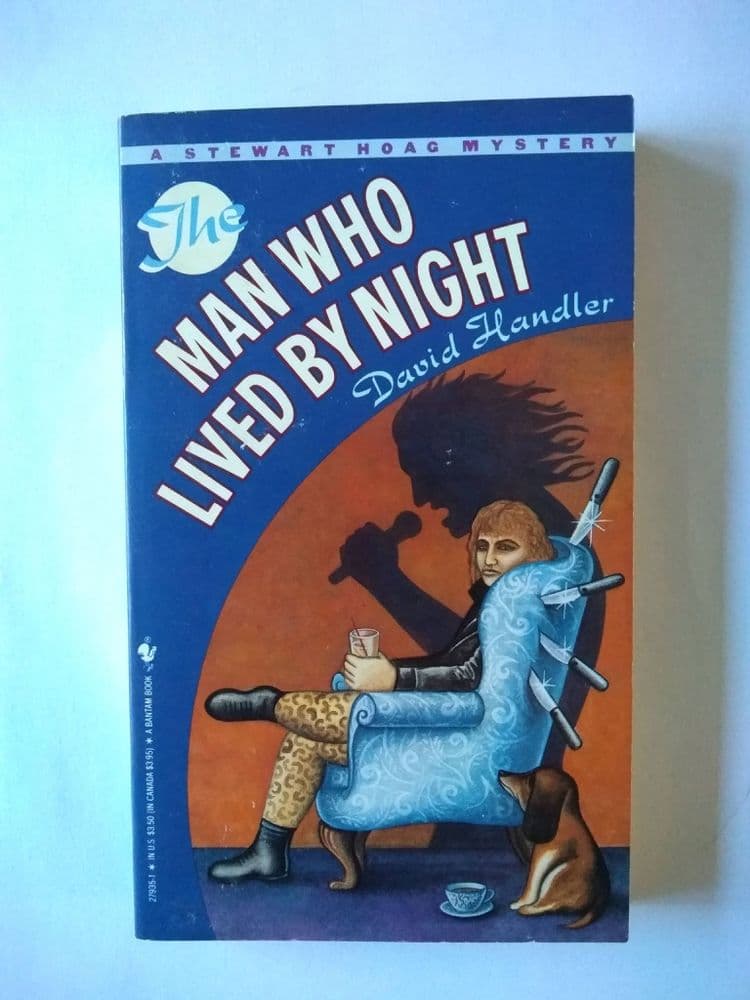 THE MAN WHO LIVED by NIGHT by David Handler Paperback