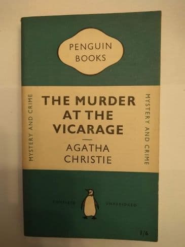 THE MURDER AT THE VICARAGE by Agatha Christie (No.686) (Paperback)
