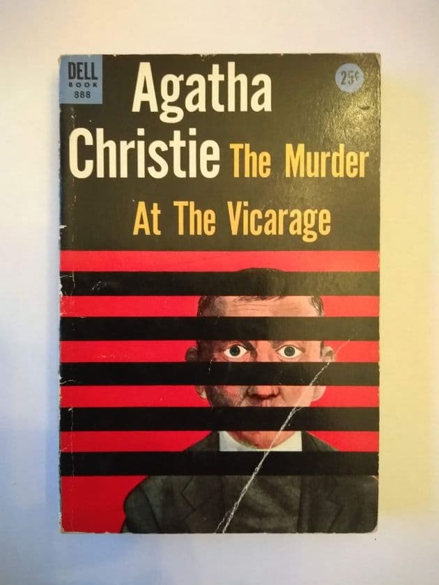 THE MURDER AT THE VICARAGE by Agatha Christie (No.888) (Paperback)