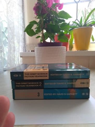 THE ORBIT S/F YEARBOOK 1987 EDITED BY DAVID S. GARNETT. (3 BOOK SET) (PAPERBACK)