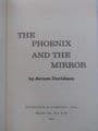 THE PHOENIX & THE MIRROR by AVRAM Davidson (Hardcover)