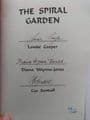 THE SPIRAL GARDEN by LOUISE Cooper (Signed (Hardcover)