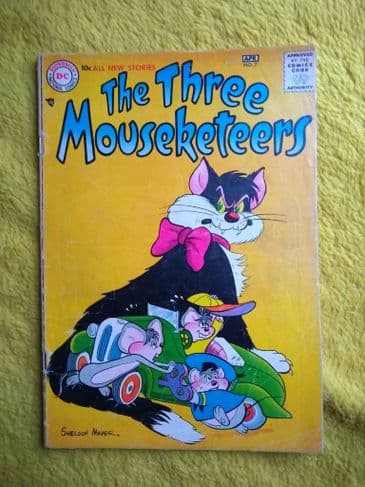 THE THREE MOUSEKETEERS NO 7 MAR-APR 1957.