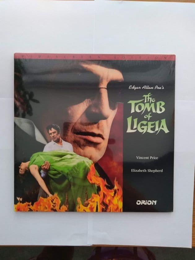THE TOMB OF LIGEIA (SEALED LASER DISC)