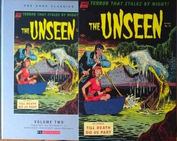 THE UNSEEN VOL 2 SLIPCASED, HARDBACK, PRE CODE CLASSICS
