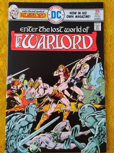 THE WARLORD NO 1 FEB 1976.