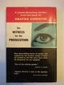 THE WITNESS FOR THE PROSECUTION by Agatha Christie (No.855) (Paperback)