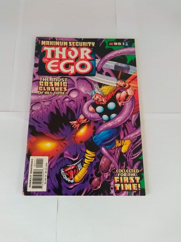Thor vs Ego.  Maximum Strength.  No 1. November 2000