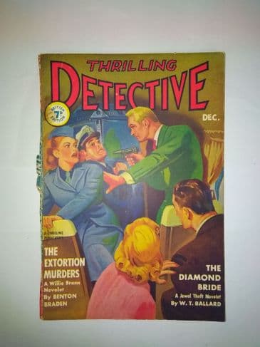 THRILLING DETECTIVE Dec 1941 Vol XLI No 1 (British Edition)