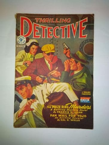 THRILLING DETECTIVE March 1944 (British Edition)