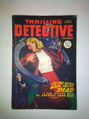 THRILLING DETECTIVE Oct 1948 Vol IV No 8 (British Edition)