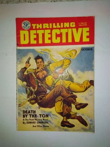 THRILLING DETECTIVE Oct 1954 Vol VIII No 3 (British Edition)