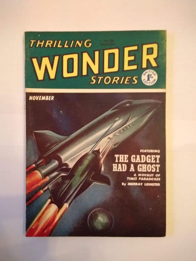 THRILLING WONDER STORIES VOL 1 NO 7 NOV 1952 (UK Edition)