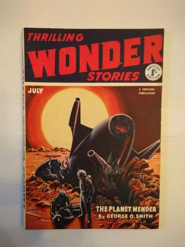 THRILLING WONDER STORIES. VOL 1 NO 5 JULY 1952  (UK EDITION)