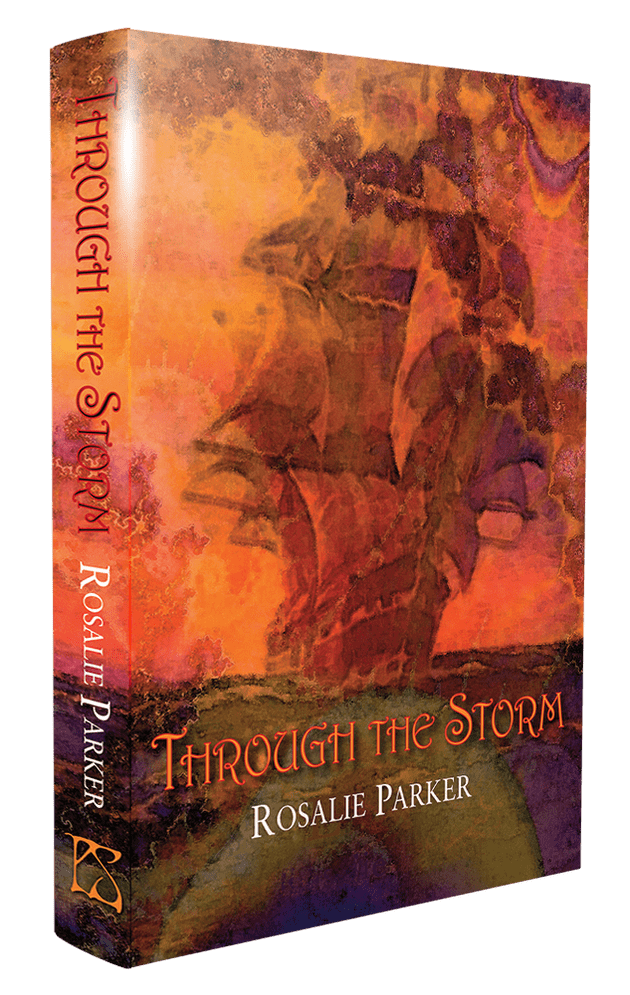 Throught The Storm (Signed Hardcover) Rosalee Parker (PC COPY)