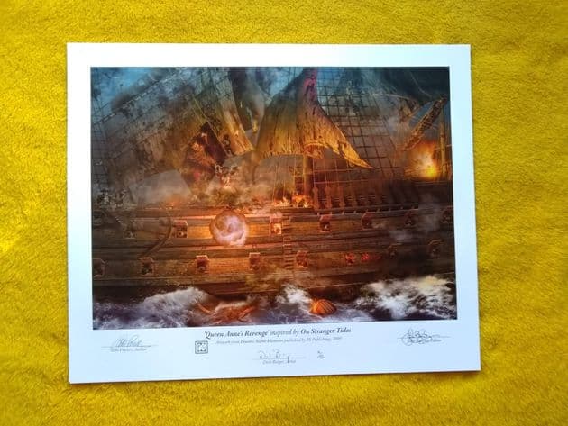 TIM POWERS. SECRET HISTORIES. LTD ED 7/12 (8 PRINTS) PS PUBLISHING.