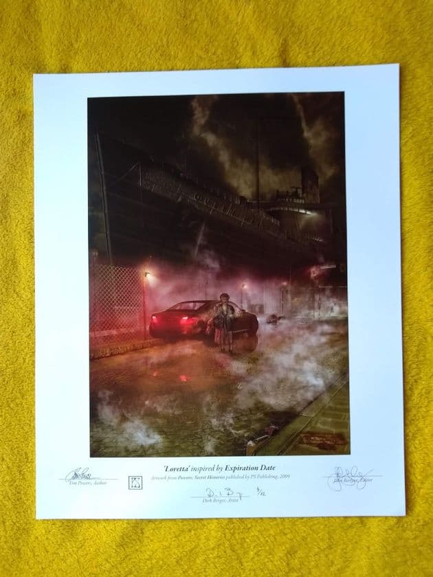 TIM POWERS. SECRET HISTORIES. LTD ED 9/12 (8 PRINTS) PS PUBLISHING