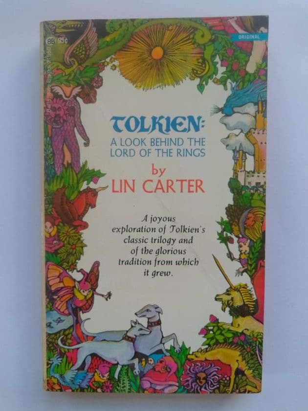 TOLKIEN A LOOK BEHIND THE LORD OF THE RINGS by Lin Carter (Paperback)