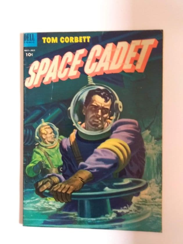Tom  CORBETT SPACE CADET by DELL COMICS NO 6 MAY-July 1953.