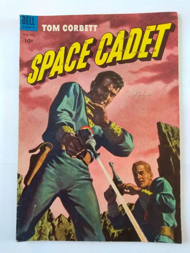 Tom  CORBETT SPACE CADET by DELL COMICS NO 7 AUG-OCT 1953.