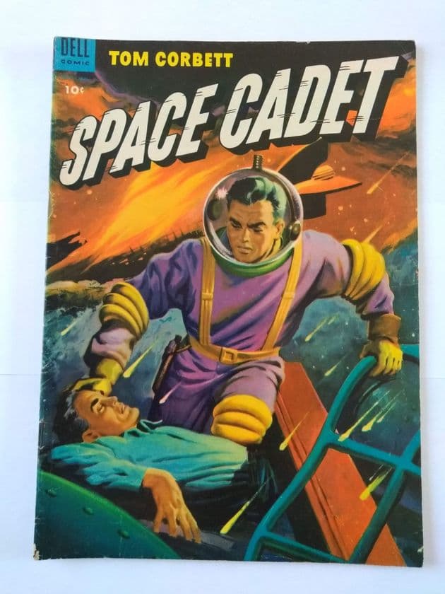 Tom  CORBETT SPACE CADET by DELL COMICS NO  8 NOV-JAN 1954.