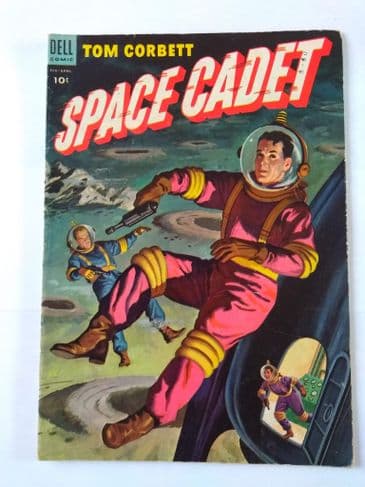 Tom  CORBETT SPACE CADET by DELL COMICS NO 9 FEB-APR 1954.