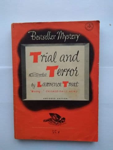 TRIAL & TERROR by Lawrence Treat  (B190 )  (Paperback )