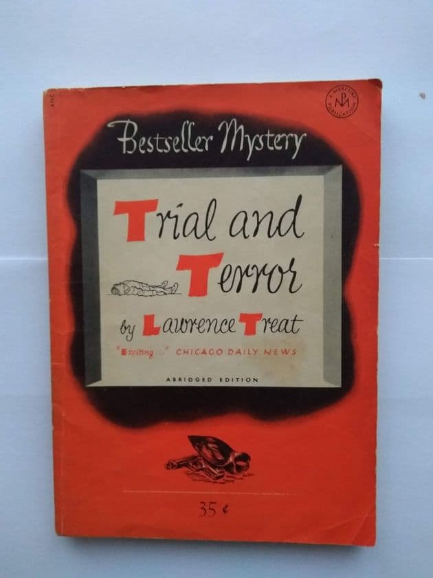 TRIAL & TERROR by Lawrence Treat  (B190 )  (Paperback )