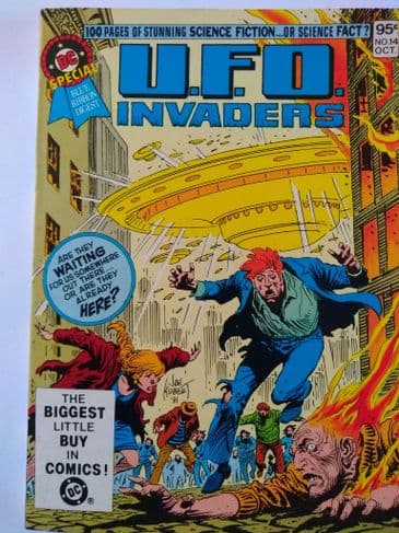 U. F. O. INVADERS DC SPECIAL. (VOL 2 NO 14) (PAPERBACK)